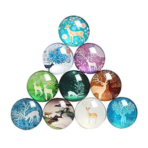 Koala Superstore niedliche Cartoon-Glaskühlraummagneten dekorative Magneten des Hauptbüros 10 Stücke, Hirsch Cover