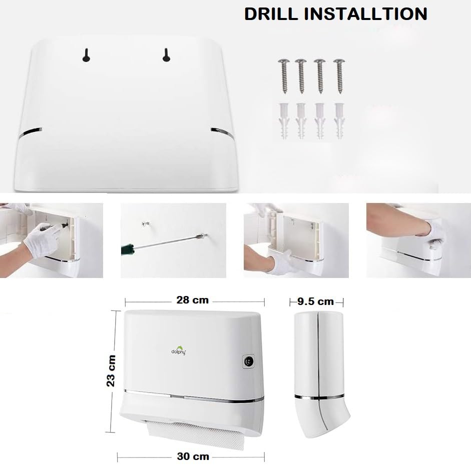 Dolphy Multifold Mini Hand Towel Paper Dispenser 4