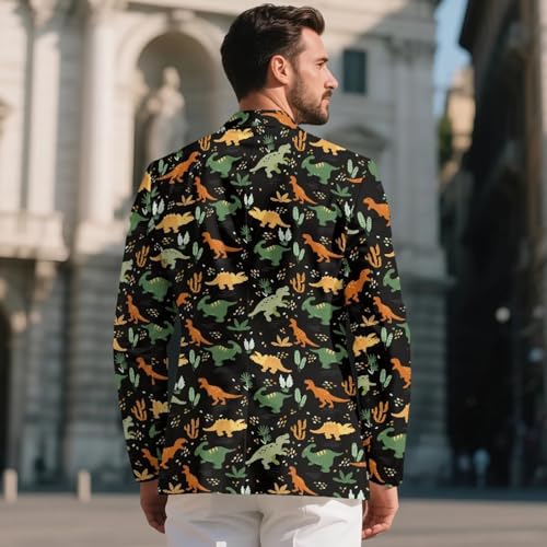 Mens Casual Sport Coat Blazer Lightweight One Button Suit Jackets Slim Fit Business Casual Travel Blazer3