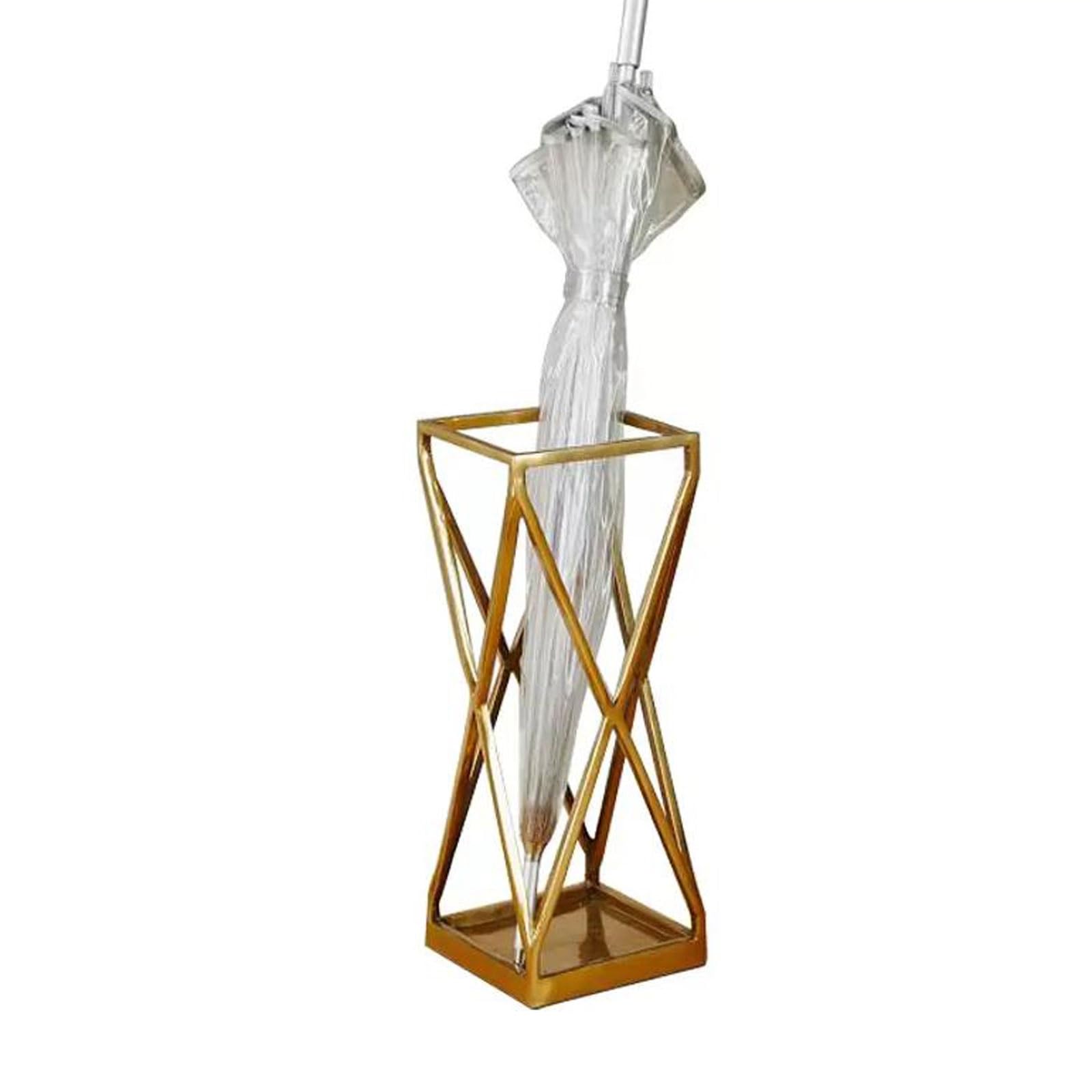 DFGHNBVC Metal Umbrella Holder - Space-Saving Entryway Umbrella Stand Rack For Home Indoor Storage, Walking Sticks Holder, Stylish Umbrella Bin Nizer