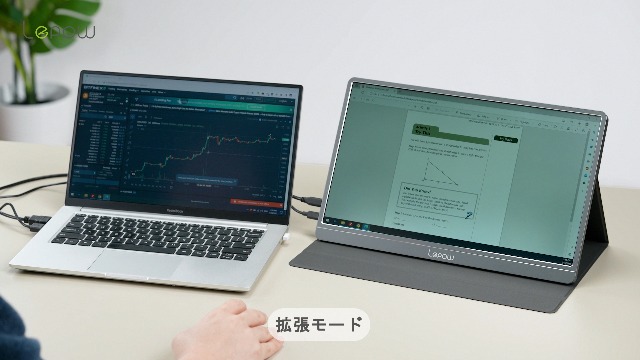 Amazon.co.jp: モバイルモニター Lepow 15.6インチ106%sRGB 広色域