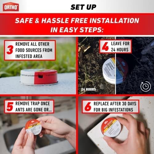 Ortho Ant Traps Indoor By Ortho Home Defense 4Pk- Metallic & Adhesive Ant Killer Indoor & Ant Killer Outdoor thumb #5