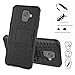 Galaxy J6 2018 case,LiuShan Shockproof Heavy Duty Combo Hybrid Rugged Dual Layer Grip Cover with Kickstand for Samsung Galaxy J6 2018 / ON6 Smartphone (with 4in1 Packaged),Black