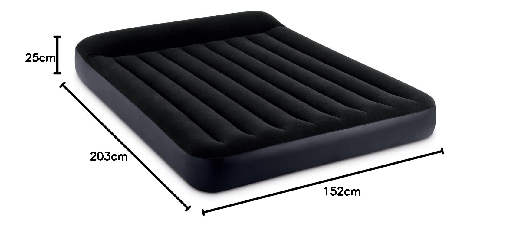 Intex - 64150ND Matelas gonflable électrique Pillow Rest Classic - 2 Pers