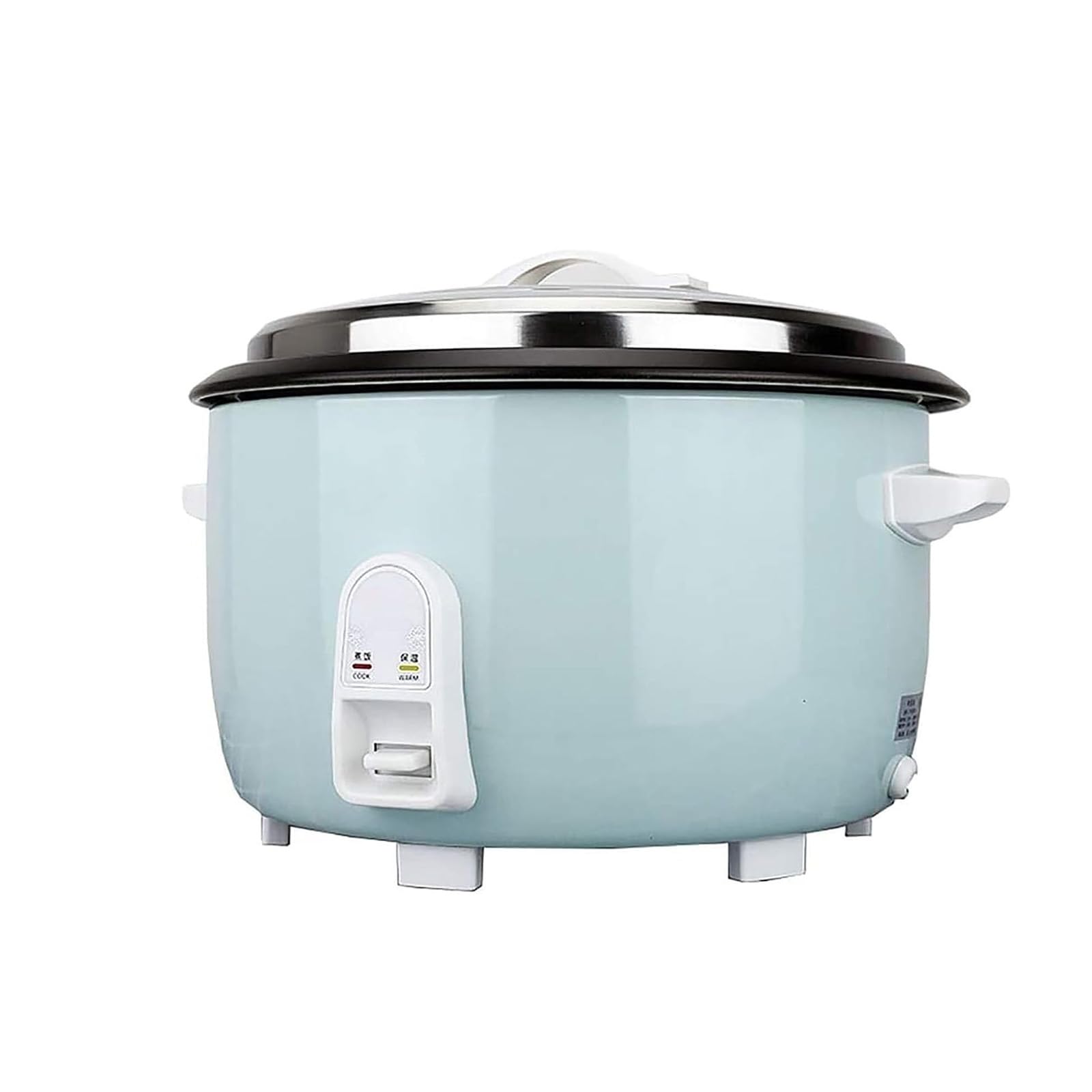 Large Capacity Commercial Electric Rice Cooker 8-45L - Efficient Cooking for Canteens, Hotels & Schools (Blue, 13L)