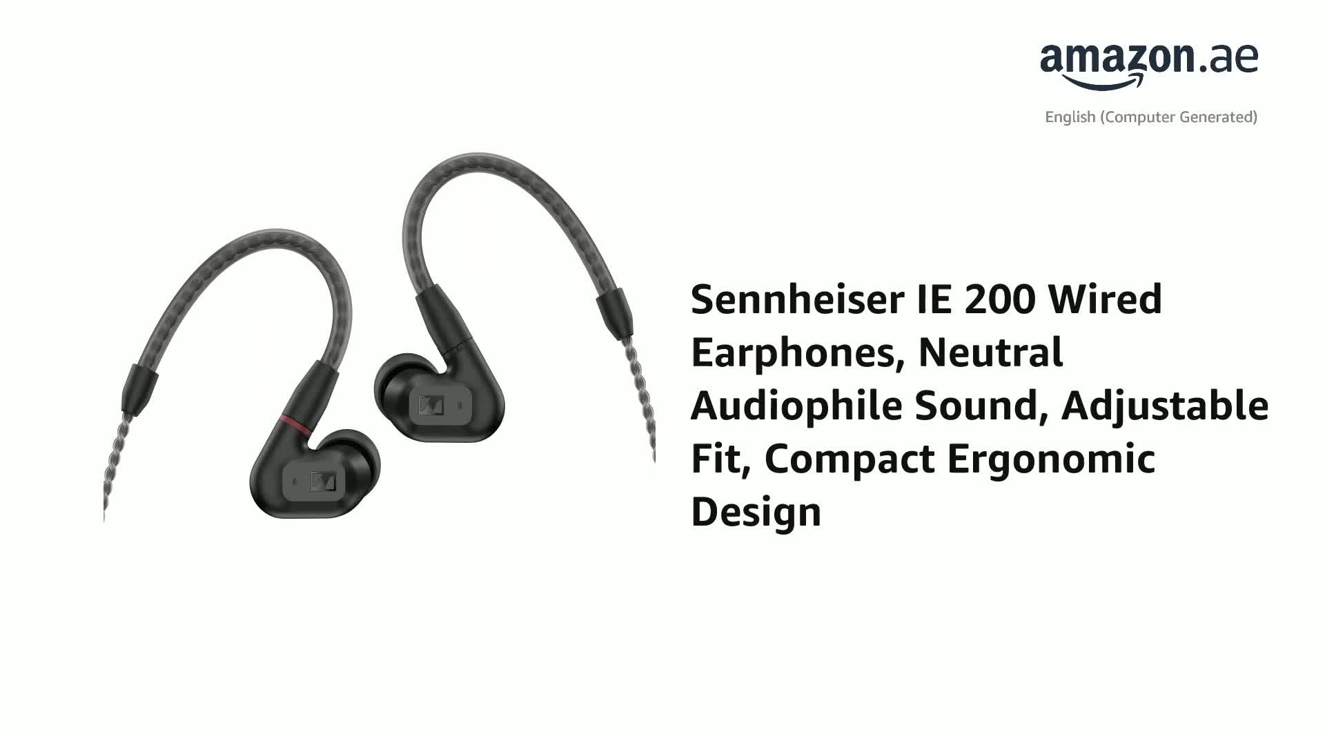 Sennheiser Consumer Audio Sennheiser IE 200, Wired, Medium: Buy