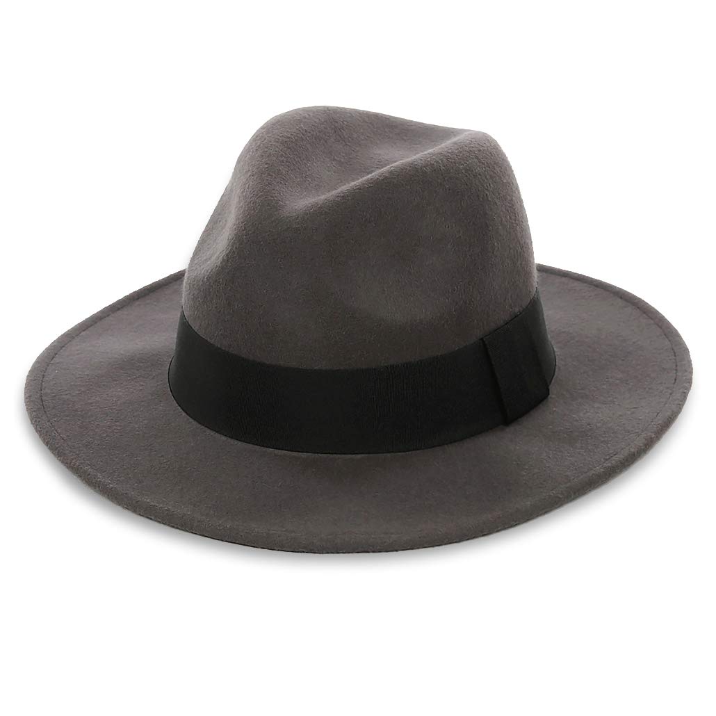 FORBUSITE Wool Felt Fedora