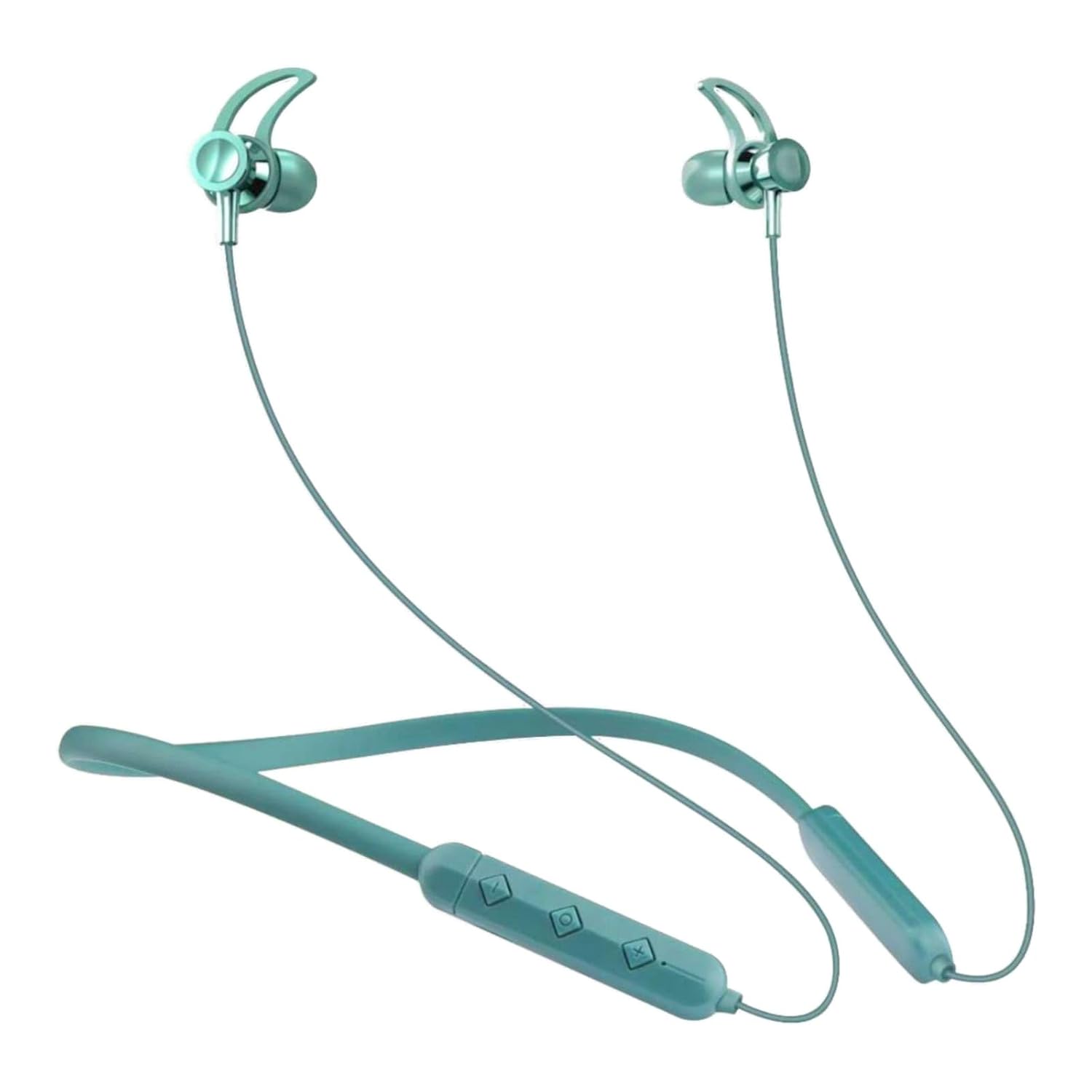 WRENS NECKBAND-2760 80 Hours Battery Backup, Fast Charge, IPX7, Dual Pairing, Low Latency, Magnetic Earbuds, Bluetooth Neckband, Wireless with Mic Earphones (Multicolor)