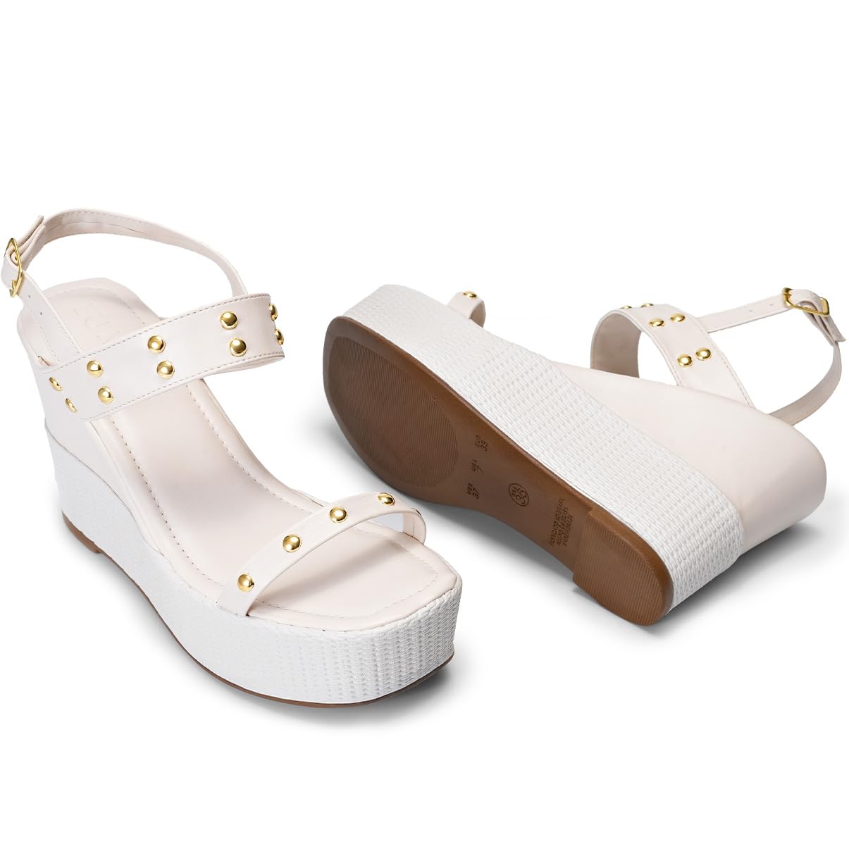 Sandália Feminina Anabela Plataforma Alta Confortável Juta Tachas em promoção! Veja a oferta e mais achadinhos de Sandálias 5 Hoje é o melhor dia para comprar Sandália Feminina Anabela Plataforma Alta Confortável Juta Tachas com aquele preço maroto! Promoção! Aproveite a oferta! 5