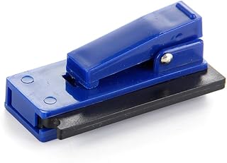 TLD469 Dosímetro de radiación personal Detector de rayos X Hoja termoluminiscente de alta sensibilidad Medida portátil para radiología Estomatología industrial (azul)