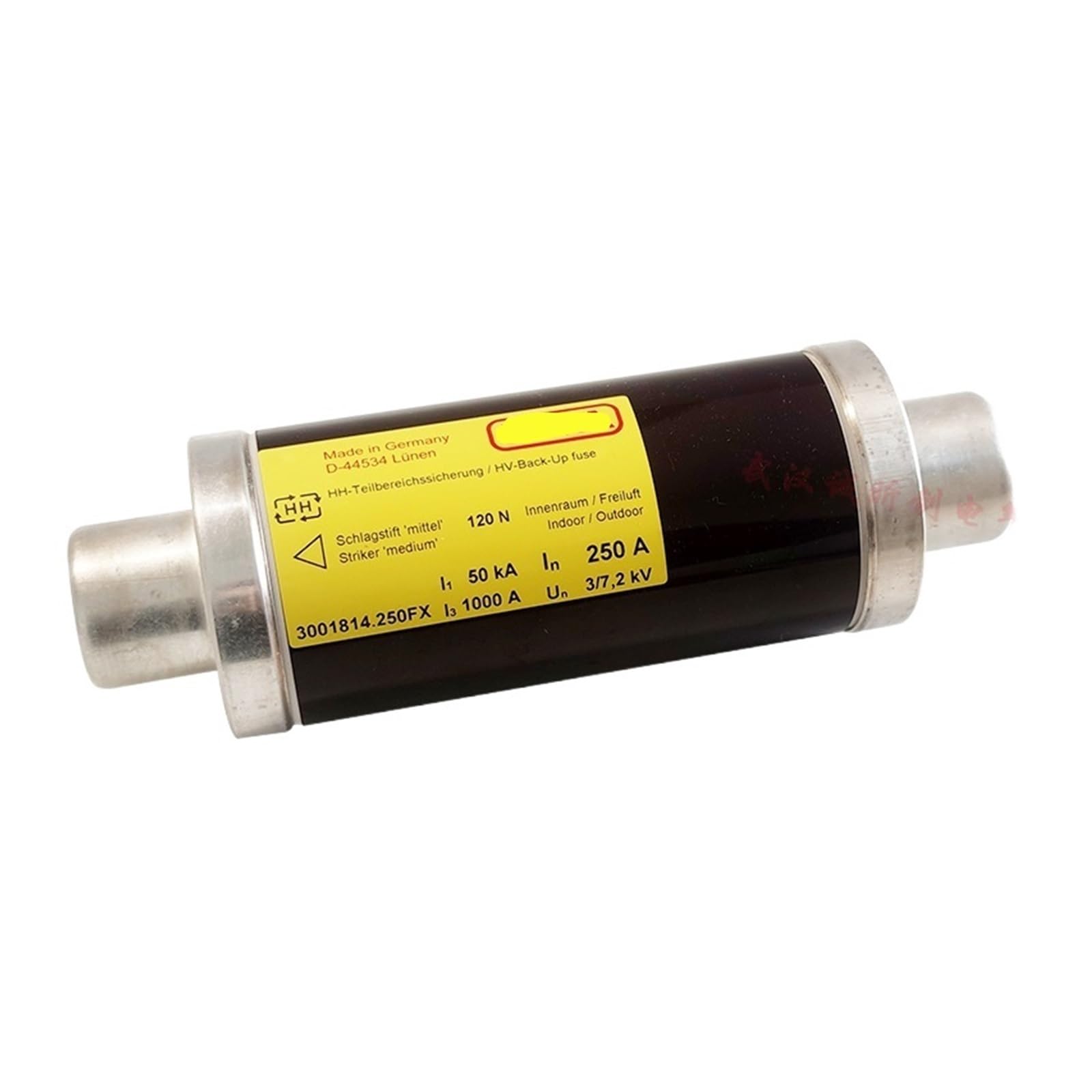 Bezpiecznik wysokiego napięcia 6/12 kV 31,5 A 50 A 63 A 80 A 100 A 125 A 160 A 200 A (200a)