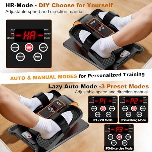 image for TDH Under Desk Elliptical Machine,Electric Leg Exerciser as Seen on Tv