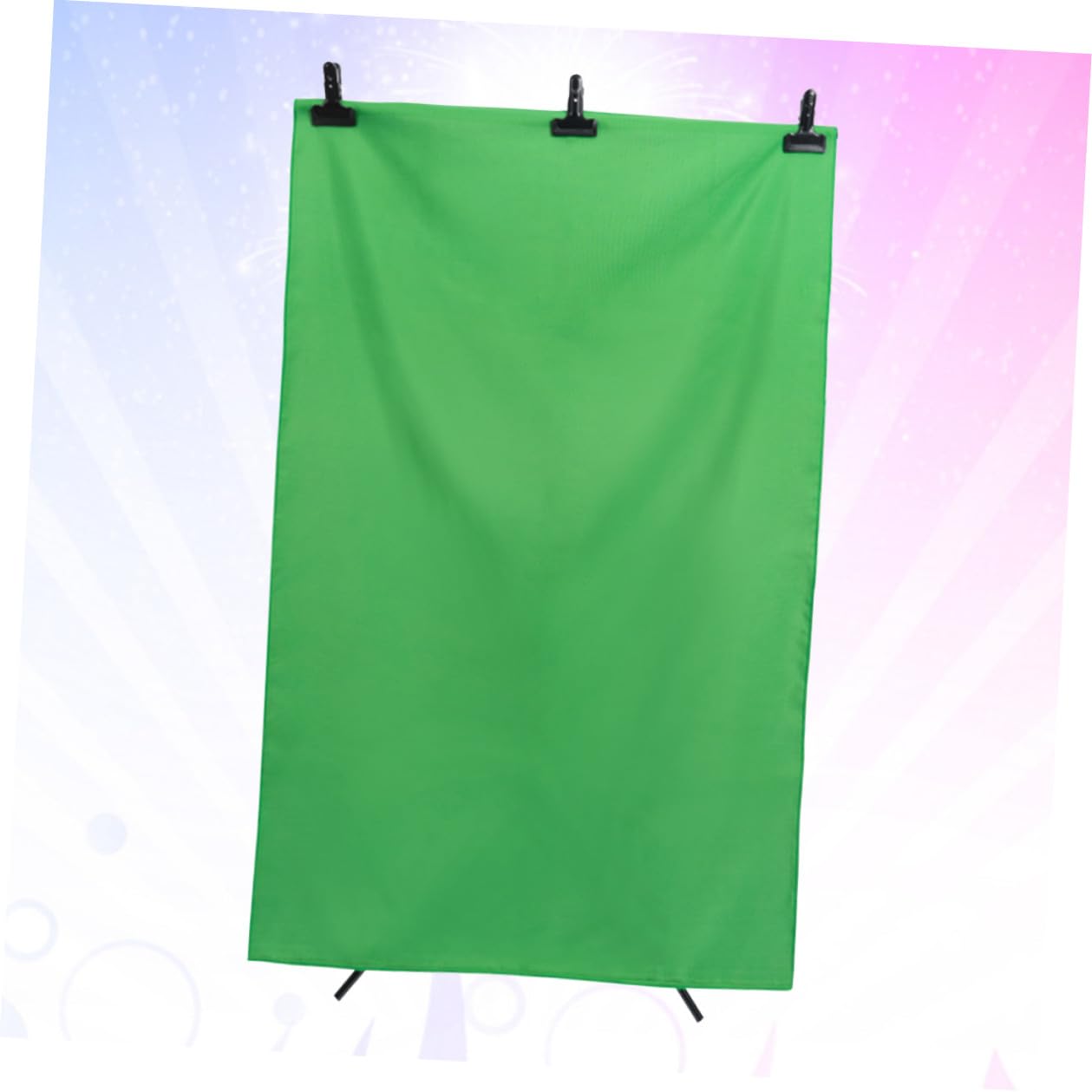 iplusmile Sfondo Fotografico Verde 1,6x3 M, Sfondo per Foto Ritratto a Tinta Unita, Telo per Riprese Video e Fotografia, per Studio Fotografico e Uso Professionale e Amatoriale