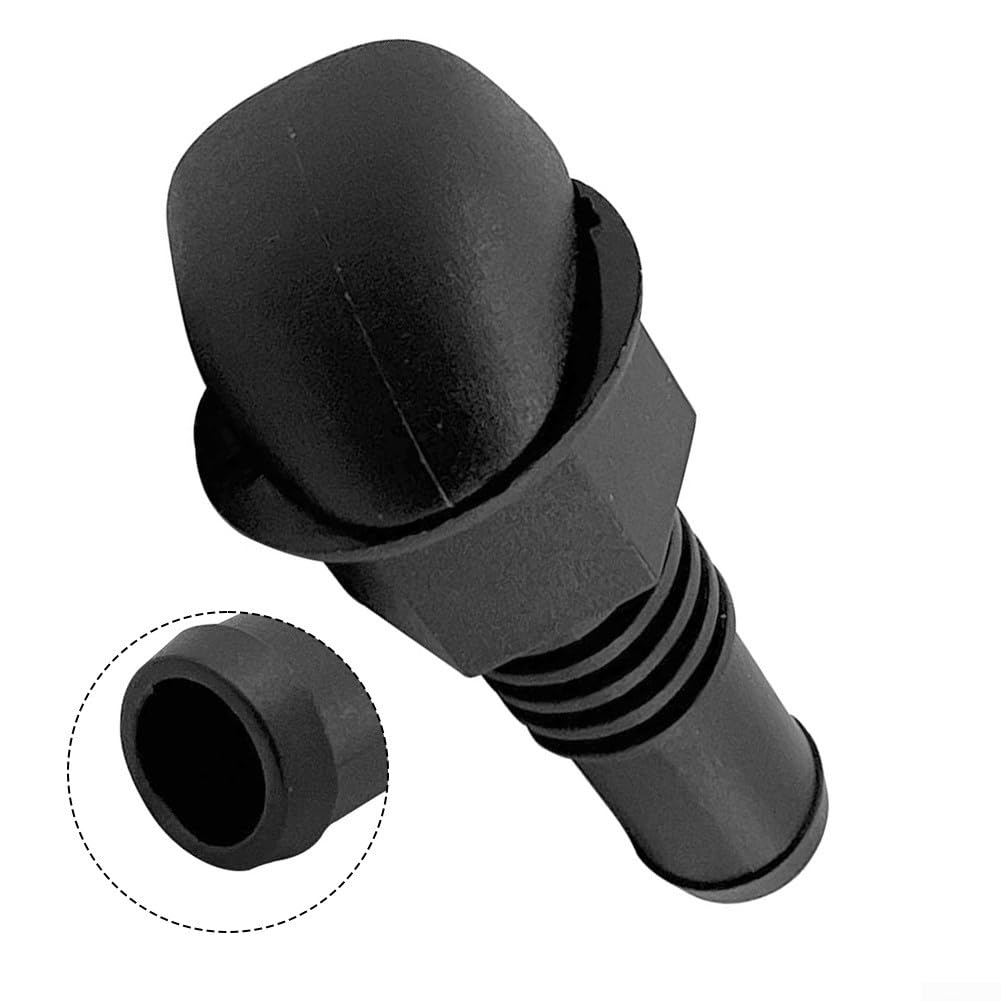 Sfiato per serbatoio carburante marino per barca e yacht compatibile con tubo di diametro interno da 5/8 pollici, struttura in nylon per un uso marino durevole, nessuna foratura richiesta