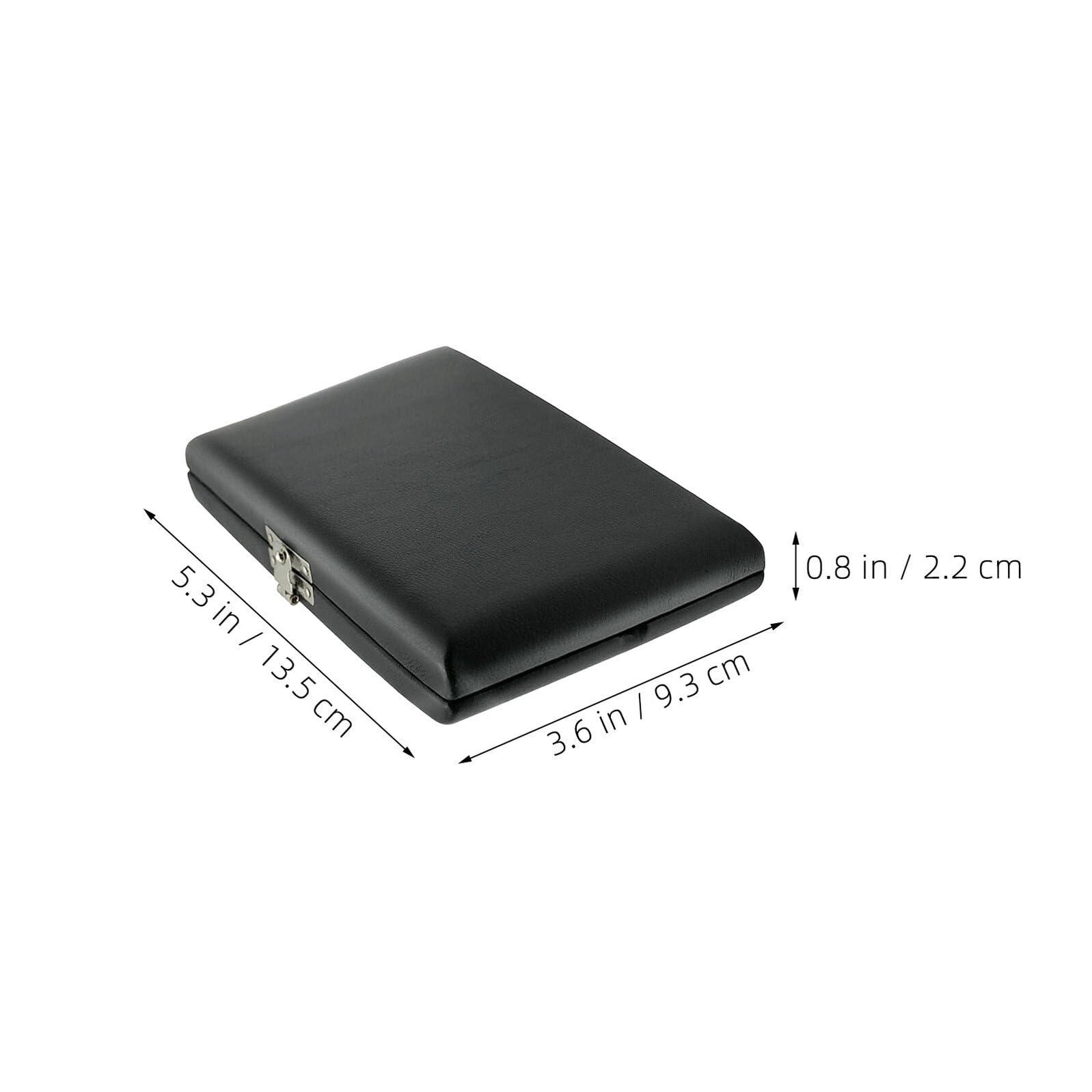 Estuche de Madera para Cañas de Oboe con Ranuras Organizador Compacto y Protector de Humedad Accesorio para Instrumentos de Viento Madera Viajes