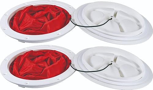 Miniatura 9 de SEAFLO Escotilla de placa de cubierta para kayak de barco marino, elige tamaño, color y bolsa de almacenamiento