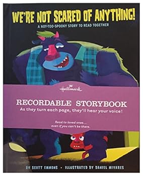 Board book Hallmark Recordable Storybook We're Not Scared of Anything Book