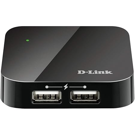 D-Link Dub-H4 4-Port Dub-h4 USB 2.0 hi-Speed hub