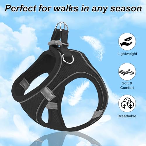 Ledeak No Pull Dog Harness, Highly Reflective Dog Harnesses, Breathable Comfort Anti Pull Dog Harness - Image 4
