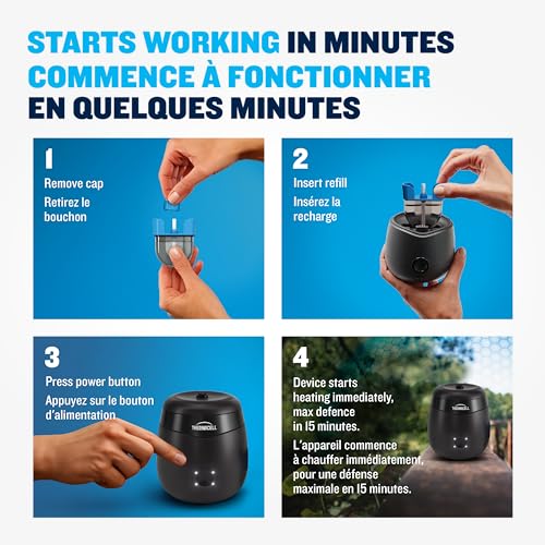 Thermacell Mosquito Rechargeable Repeller Refills; 72 Hours; Compatible with Thermacell E-Series & Radius Only; 20 Foot (6 m) Mosquito Repellent Zone; Deet Free Bug Spray Alternati image 4