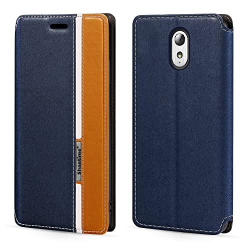 for Lenovo Vibe P1M Case, Fashion Multicolor Magnetic Closure Leather Flip Case Cover with Card Holder for Lenovo Vibe P1M (5â€)