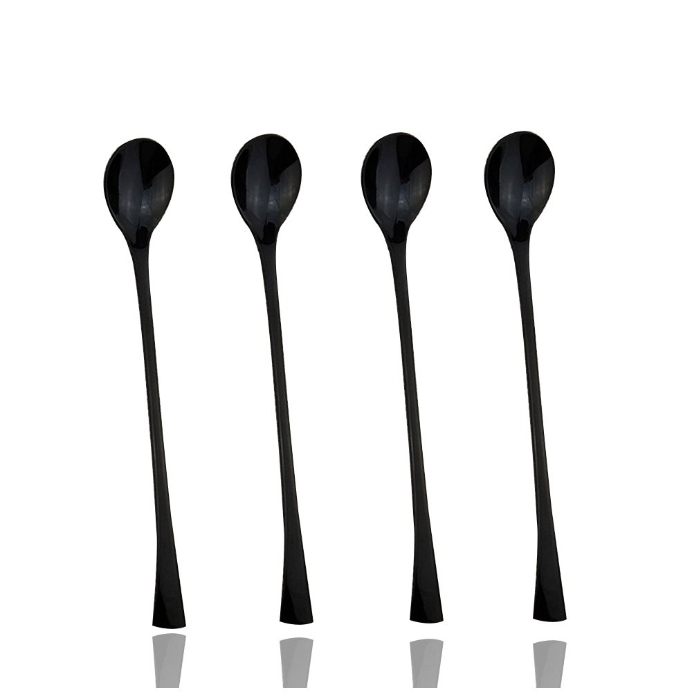JASHII Black Stainless Steel Flatware Set - 24 Piece -11 JASHII Black Stainless Steel Flatware Set - 24 Piece -11