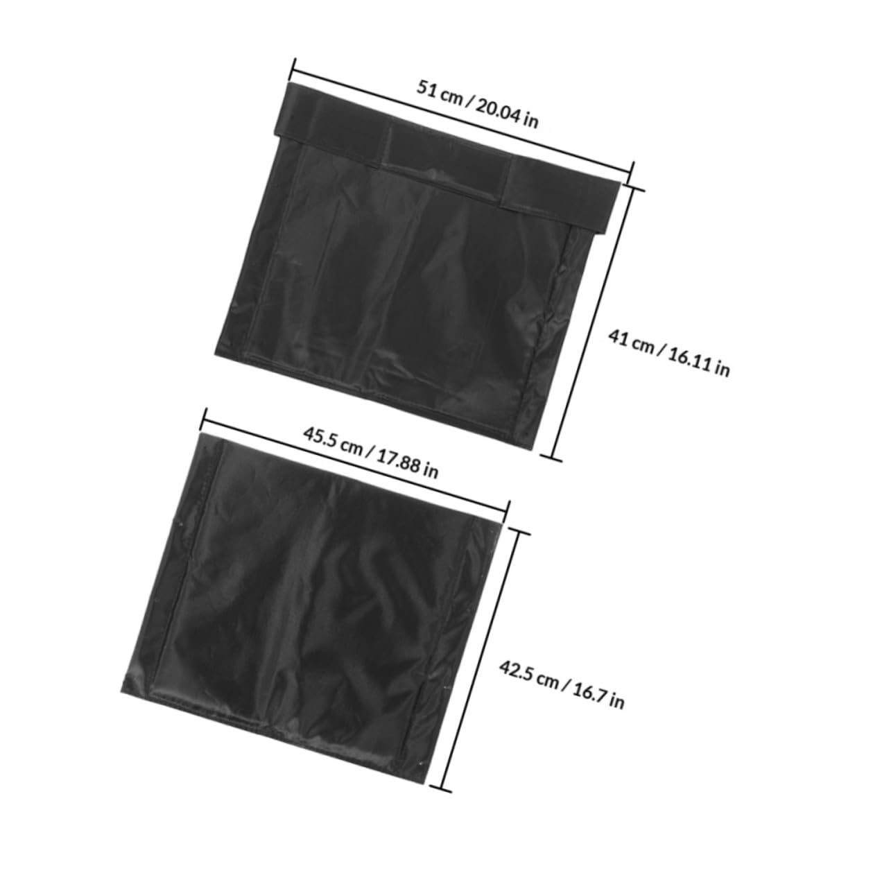 Uonlytech Juego de Cojines Que Proporciona Gran Soporte para Asiento y Respaldo en Tela Oxford Negra Diseño Ergonómico y Comodidad Diaria de Silla de Ruedas
