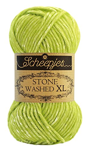 Scheepjes Yarn Stone Washed XL Yarn (867 - Peridot)