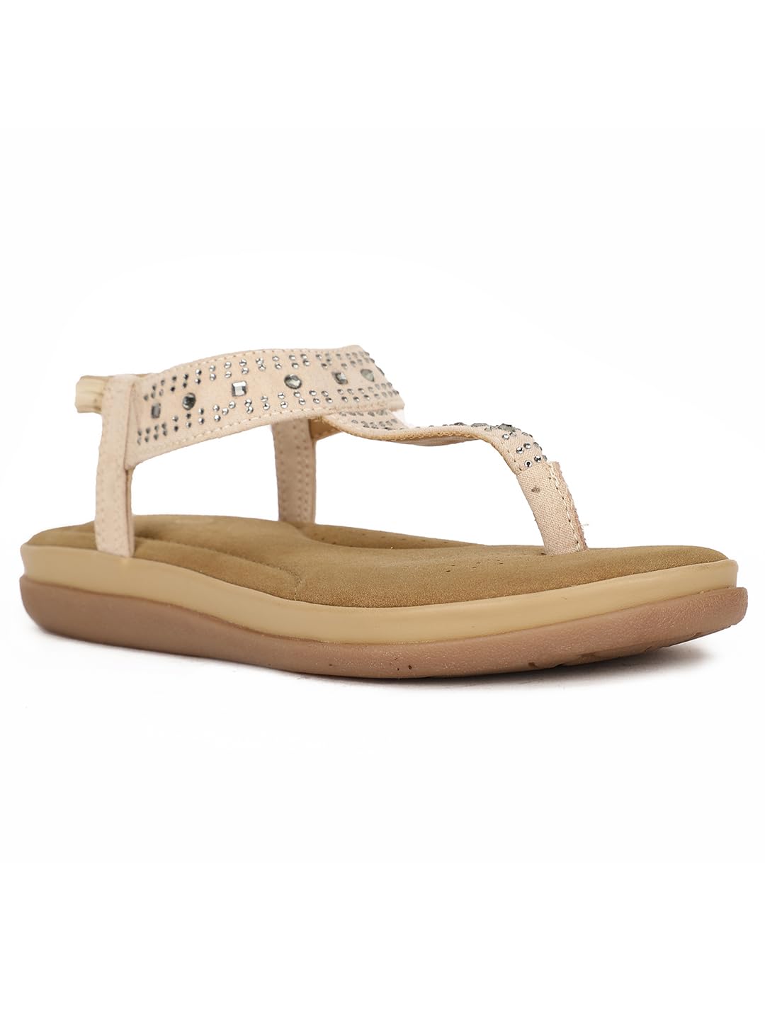 Bata Comfit DIAMONTE E Beige Women Sandal 7 UK (6618142)