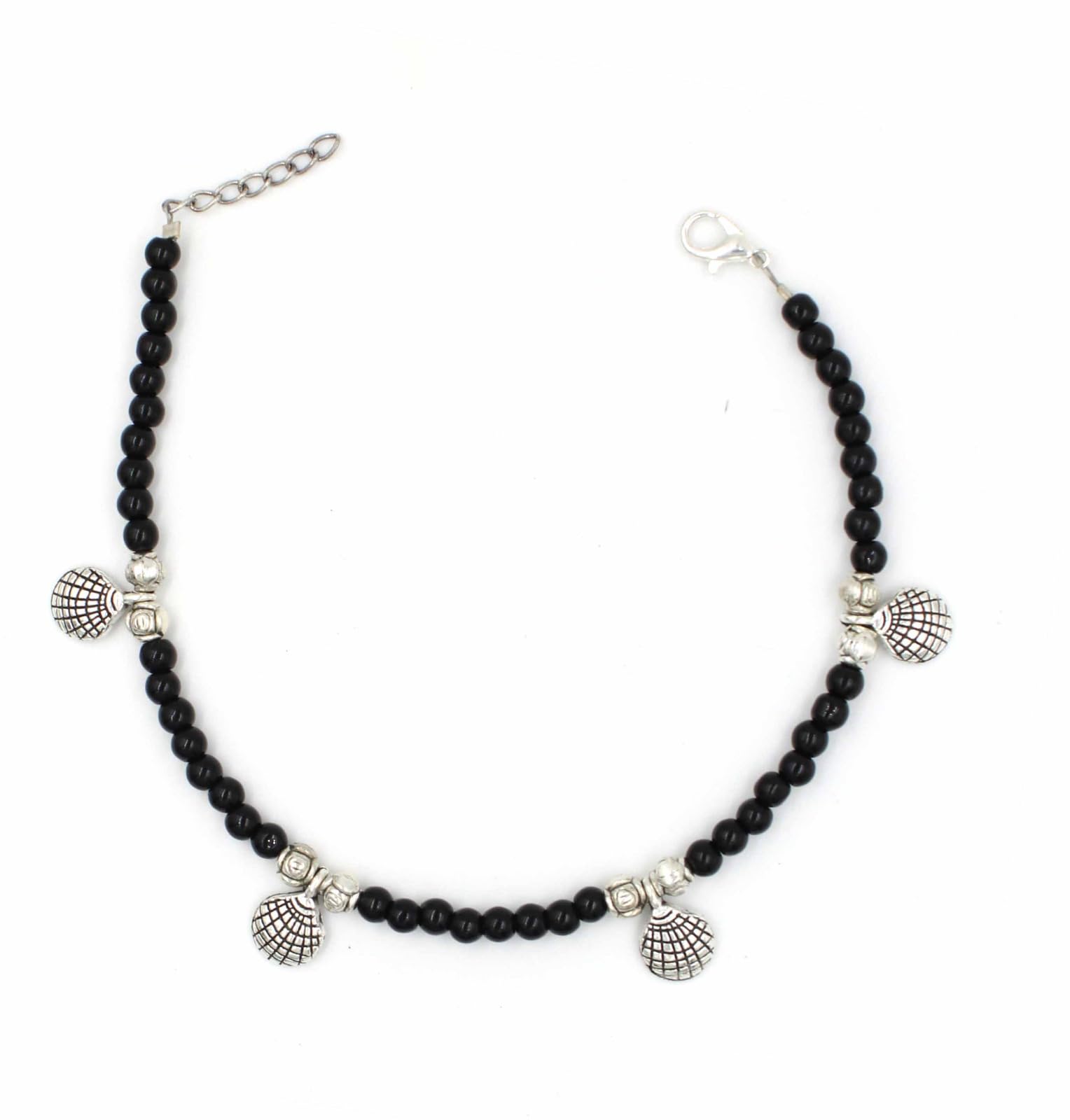 Beaded Ankle Bracelet For Women | Adjustable Length | Boho Chic Foot Jewellry-image-47