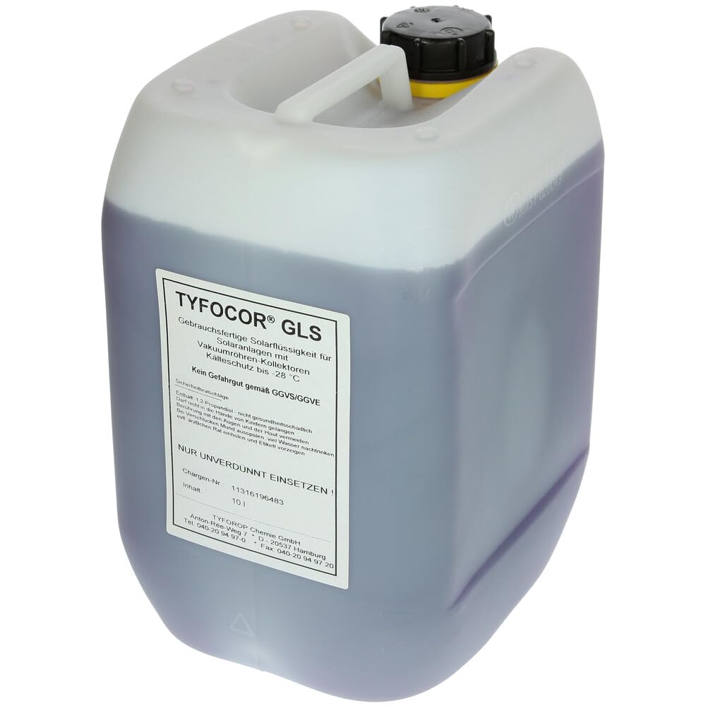 TYFOCOR® G-LS Frost- und Korrosionsschutz bis -28 °C für Röhrenkollektoren 10 L