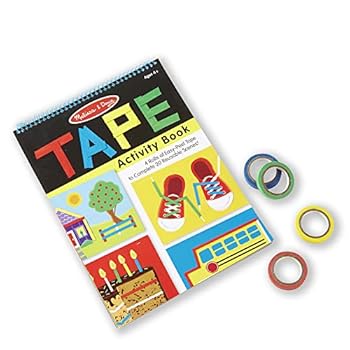Spiral-bound Tape Activity Book
