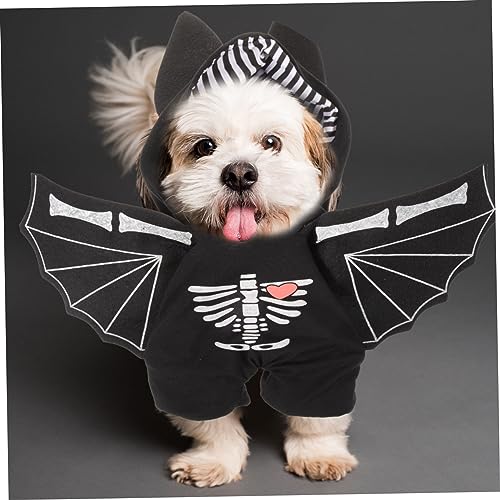 Disfraz decorativo de murciélago para perros y gatos Totority miniatura 4