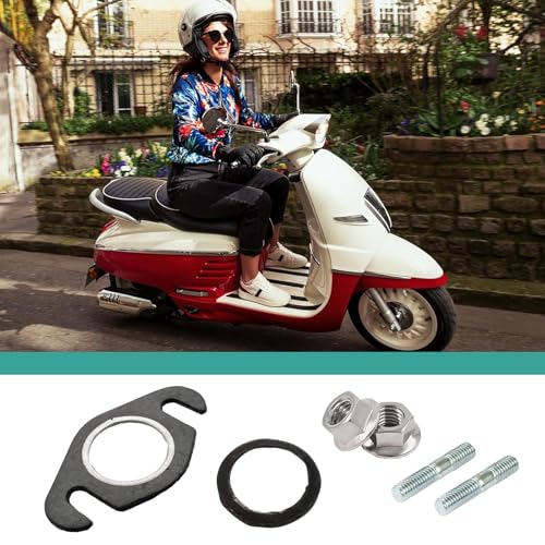 Auspuffdichtung Und Auspuff Stehbolzen, Krümmerdichtung