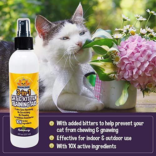 Bodhi Dog BD-CAT-REP08-NEW 3-In-1 Cat & Kitten Training Aid | Cat Deterrent Spray thumb #2