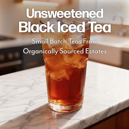 Image of Maud's Iced Black Tea Pods, 24ct, Gourmet Blended Tea | Gourmet Blended Black Tea Leaves in Single Serve Tea Pods - Compatible with Keurig Coffee Makers