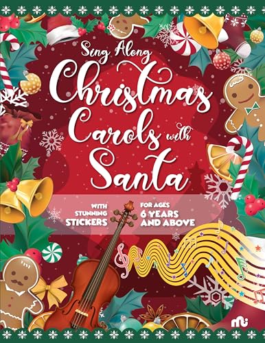 Sing Along Christmas Carols with Santa: With Stunning Stickers