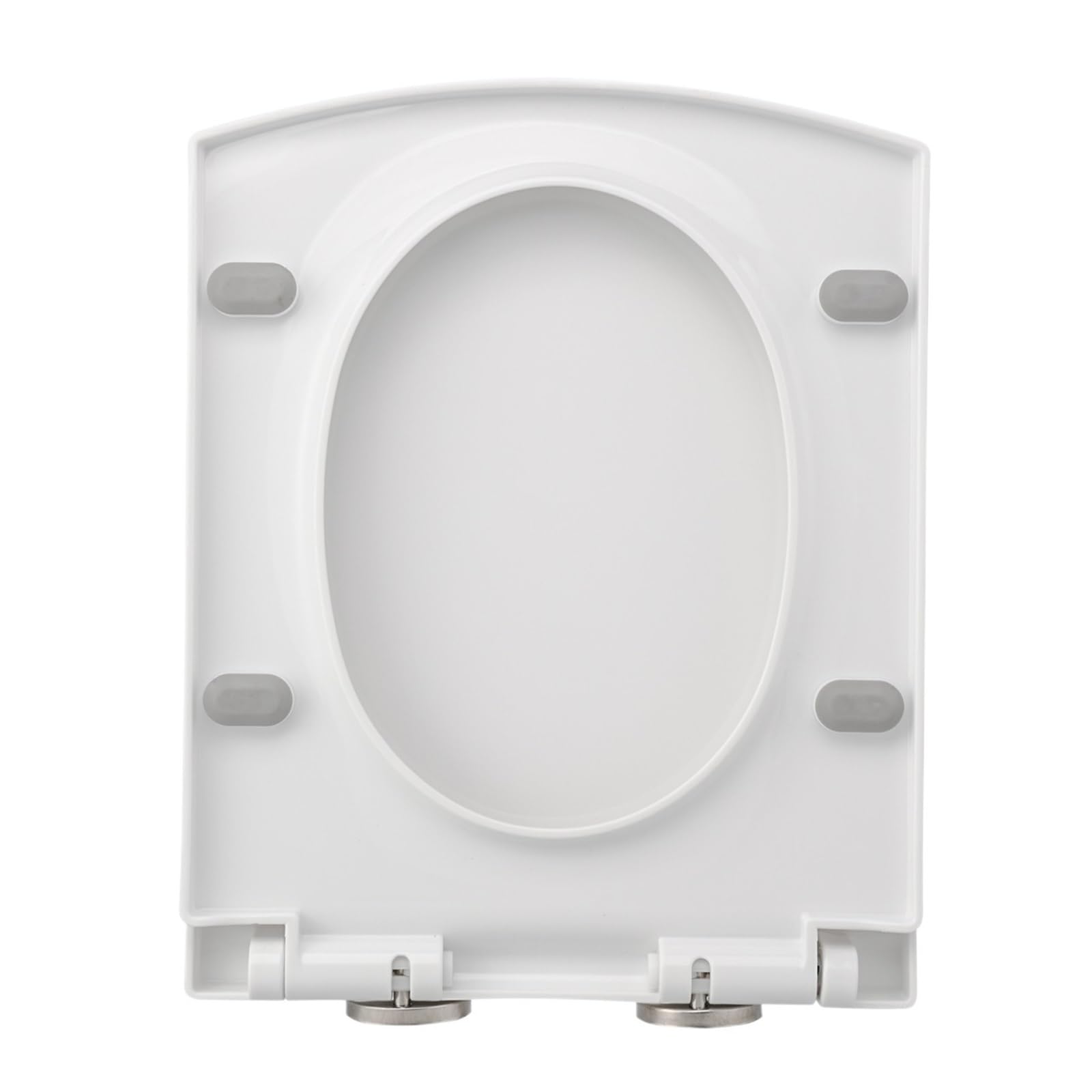 Asiento de inodoro, Thickened Square Soft Close Toilet Seat