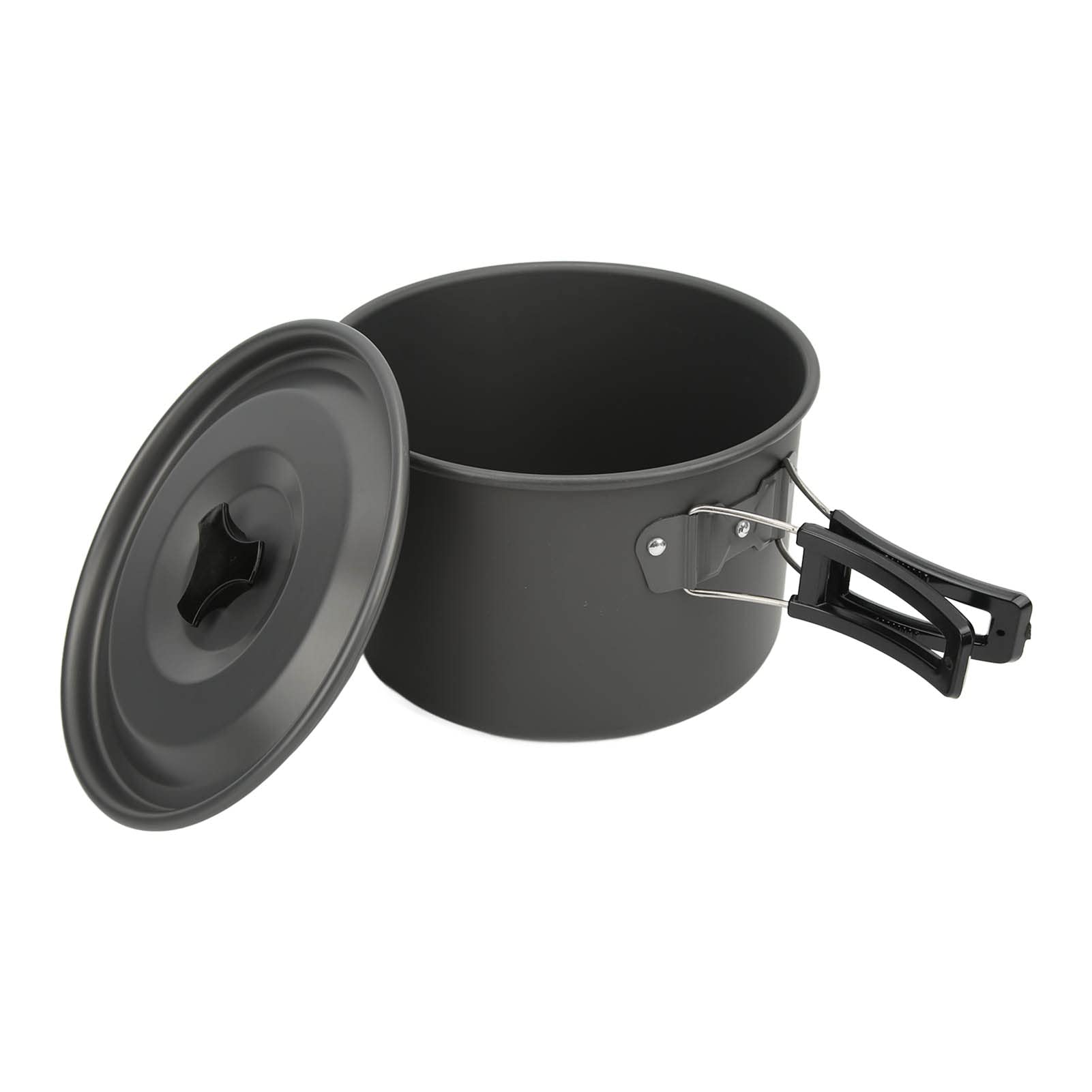 Juego de Utensilios de Cocina para Acampar, Equipo Ligero y Portátil para 4 a 5 Personas, Equipo de Desorden de Aleación de Aluminio para Acampar Al Aire
