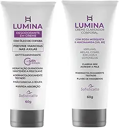 Sofisticatto Creme Clareador Lumina + Desodorante Clareador Axilas Lumina