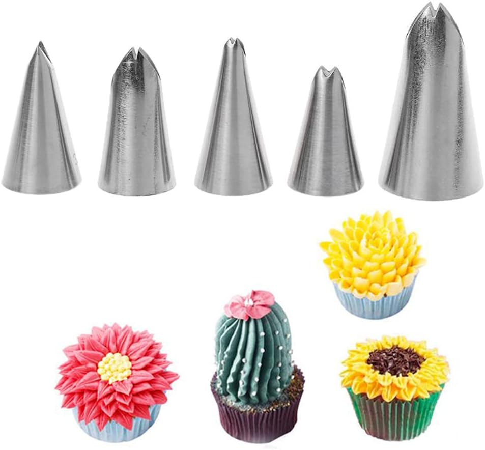 11pcs Cake Decorating Kits Flower Cream Cake Icing Tips Nozzles Pastry Bags Coup