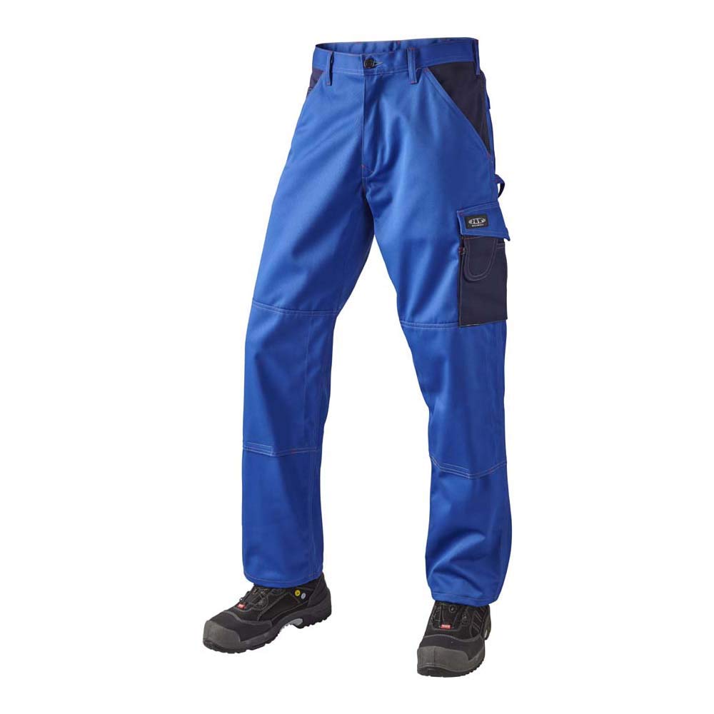 J.A.K. 920618092 Serie 9206 - Pantalones (65% poliéster, 35% algodón, talla 36/32), color azul marino