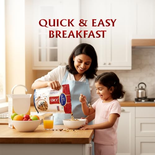 Image of DCC Delicious Breakfast Mix 200G | High Protein Morning Energy Mix of Almonds, Cashews, Fig, Dates, Berries, Raisins & Seeds | No Added Sugar | 200 Grams
