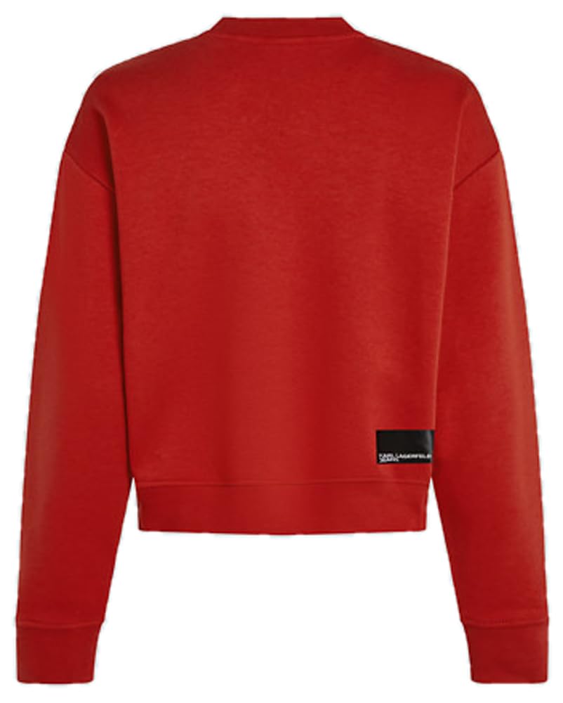 KARL LAGERFELD JEANS Donna Regular Essential Logo Sweatshirt