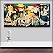 FPUYB Wlong Pablo Picasso Guernica PopLarge Puzzle Puzzle a Juego 1000 Piezas 75x50cmGrande Rompecabezas de Madera Juego de descompresión Regalo de Juguete