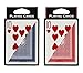 Cartamundi 100% Classic Plastic Playing Cards - 12 Pack - 6 Blue and 6 Red Decks