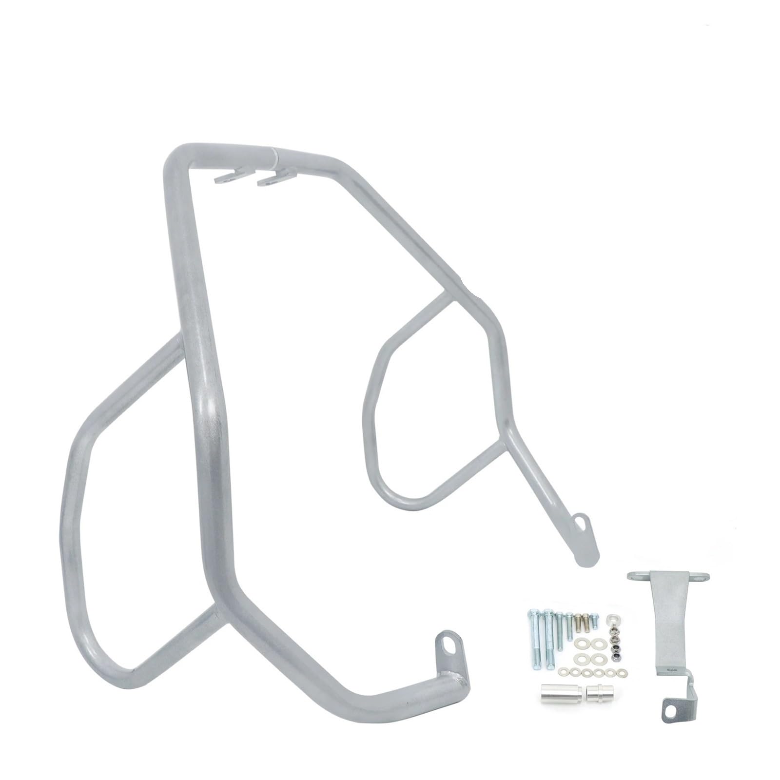 Motorcycle Crash Bars For BMW F850GS F750GS F 750 GS F 850 GS 2017-2023 Motorcycle Upper Lower Full Set Engine Guard Crash Bar Bumper Frame Protection(Upper silver)