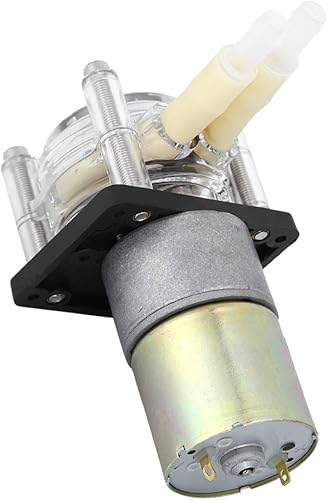 Miniatura 8 de Bomba peristáltica de laboratorio, bomba dosificadora de goteo para acuario, bomba de vacío de CC bomba peristáltica de succión fuerte, marco de
