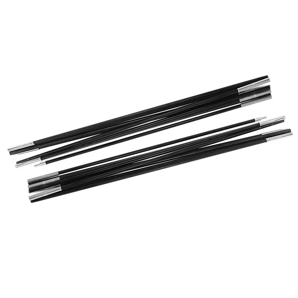 Poteau de Tente en Fibre de Verre, Kit de Cadres d'auvent pour Camping, Barres de Poteau de Tente, Support extérieur pour Famille, Garden, Balcon, Terrasse