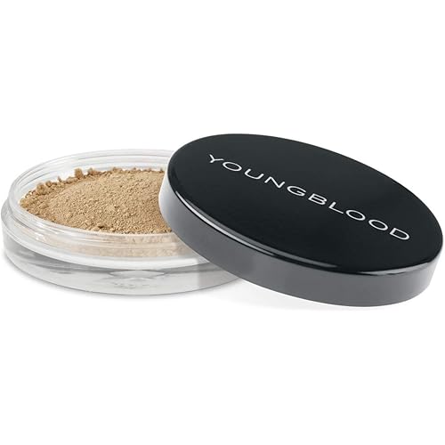 Youngblood Clean Luxury Cosmetics Natural Loose Mineral Foundation, Toffee | Loose Face Powder Foundation Mineral Illuminating Full Coverage Oil Control Matte Lasting | Vegan, Cruelty Free